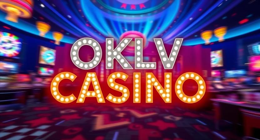 Immersive lounge-style interface of OKLV casino